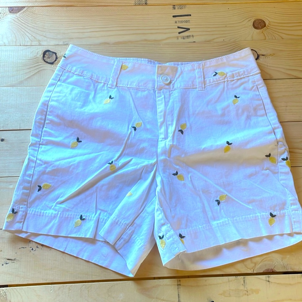 Lemon shorts! St. John’s bay!